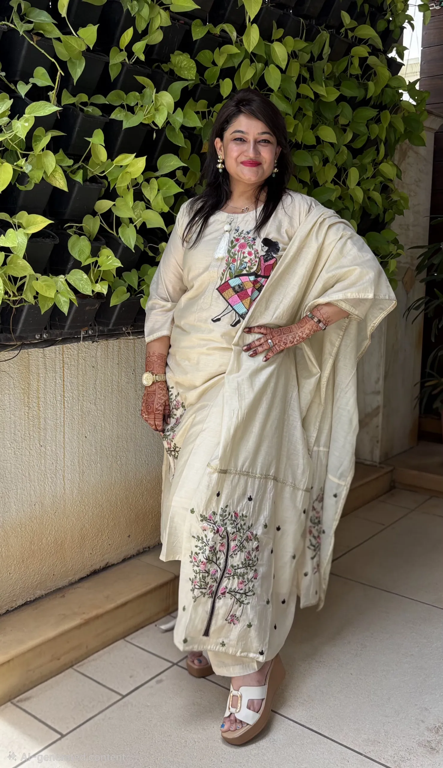 Vriksha – Woman Rejuvenating Under the Tree Dress, photo 2