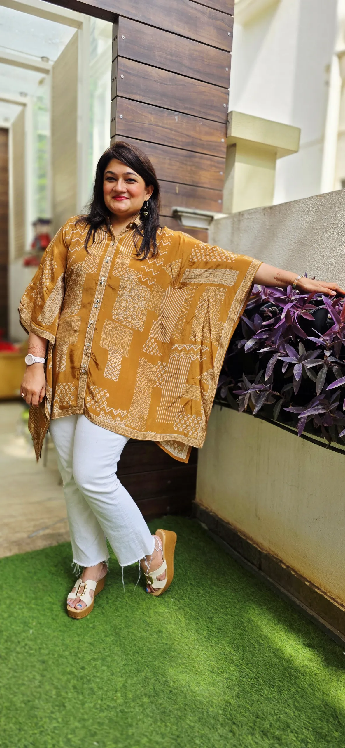 Mustard Kaftan Shirt, photo 4