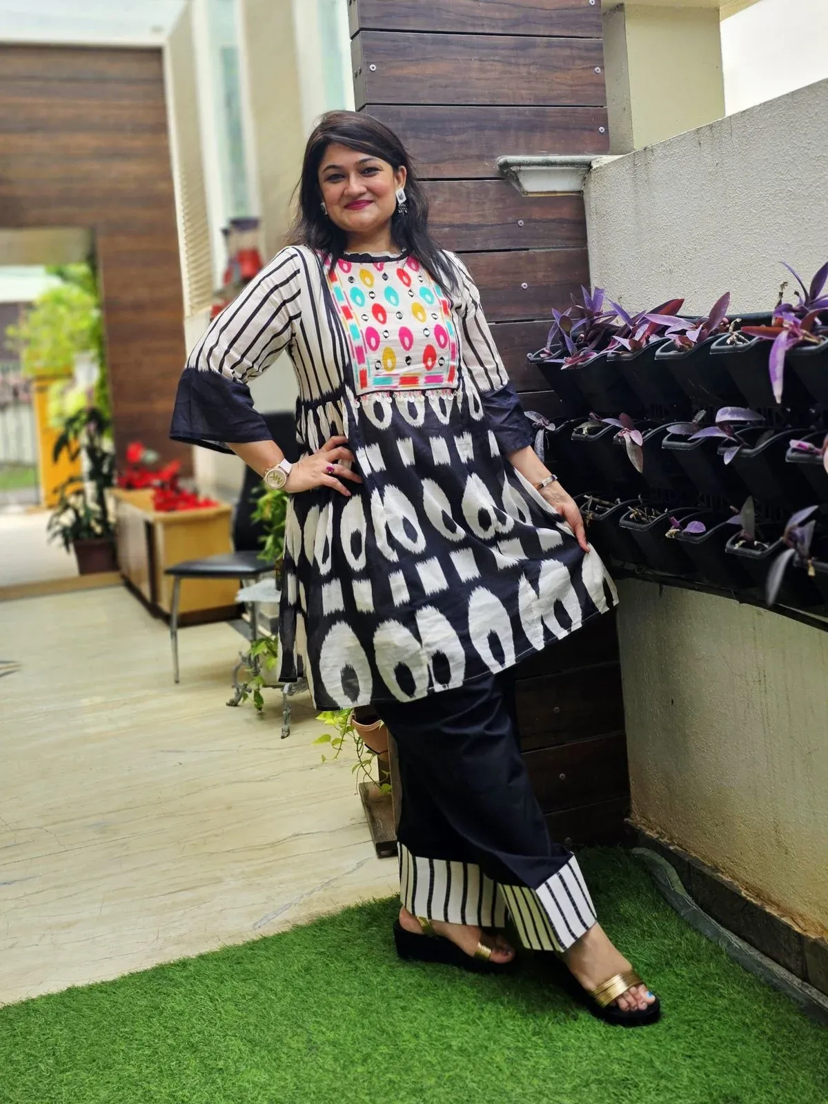 Black Cotton Co-ord Set, photo 3