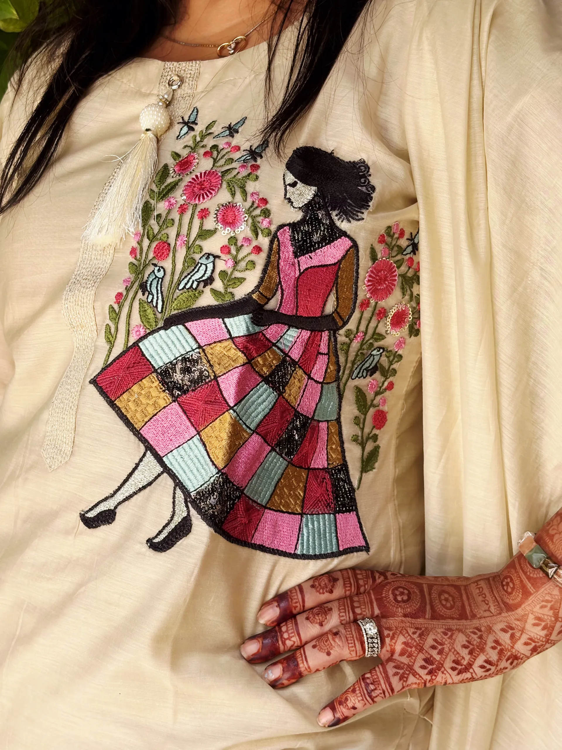 Vriksha – Woman Rejuvenating Under the Tree Dress, photo 5
