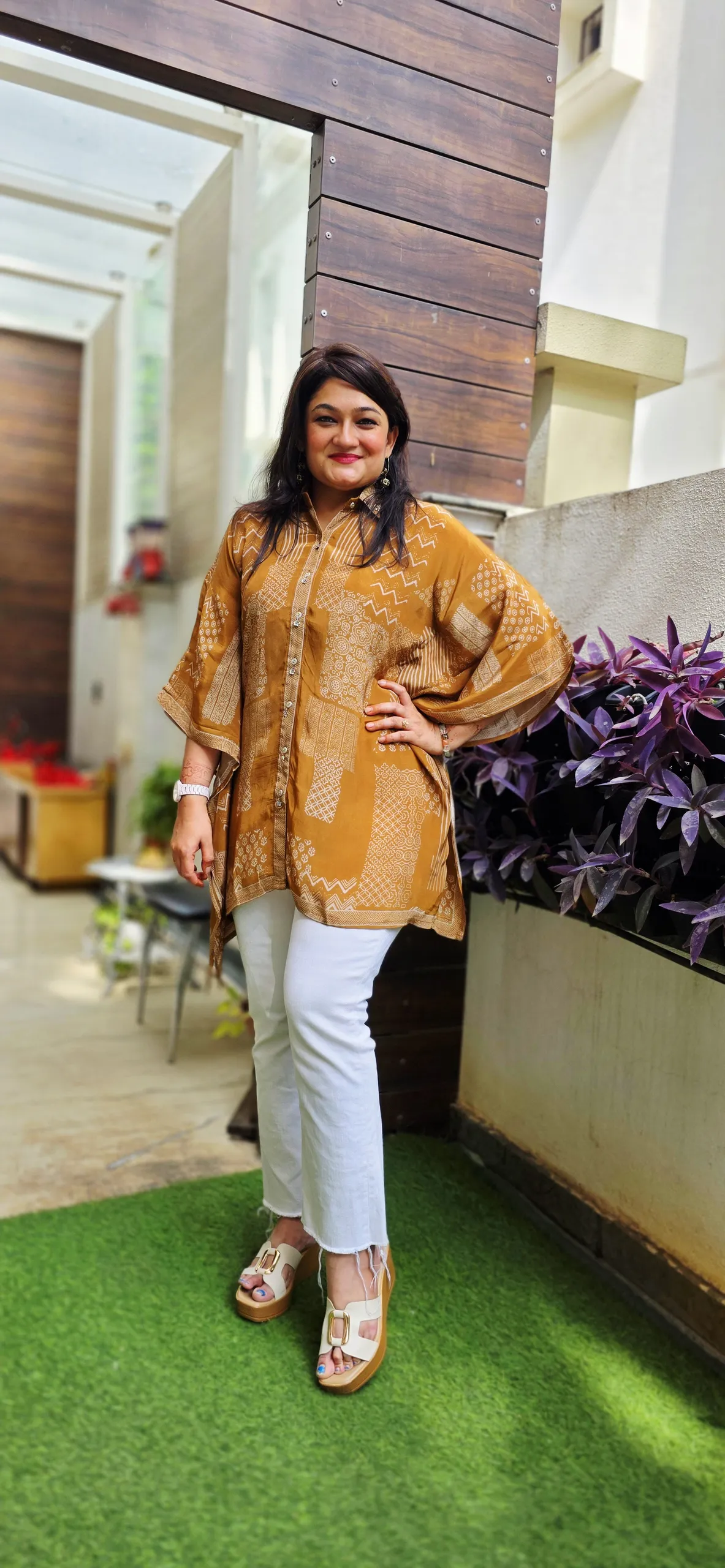 Mustard Kaftan Shirt, photo 3