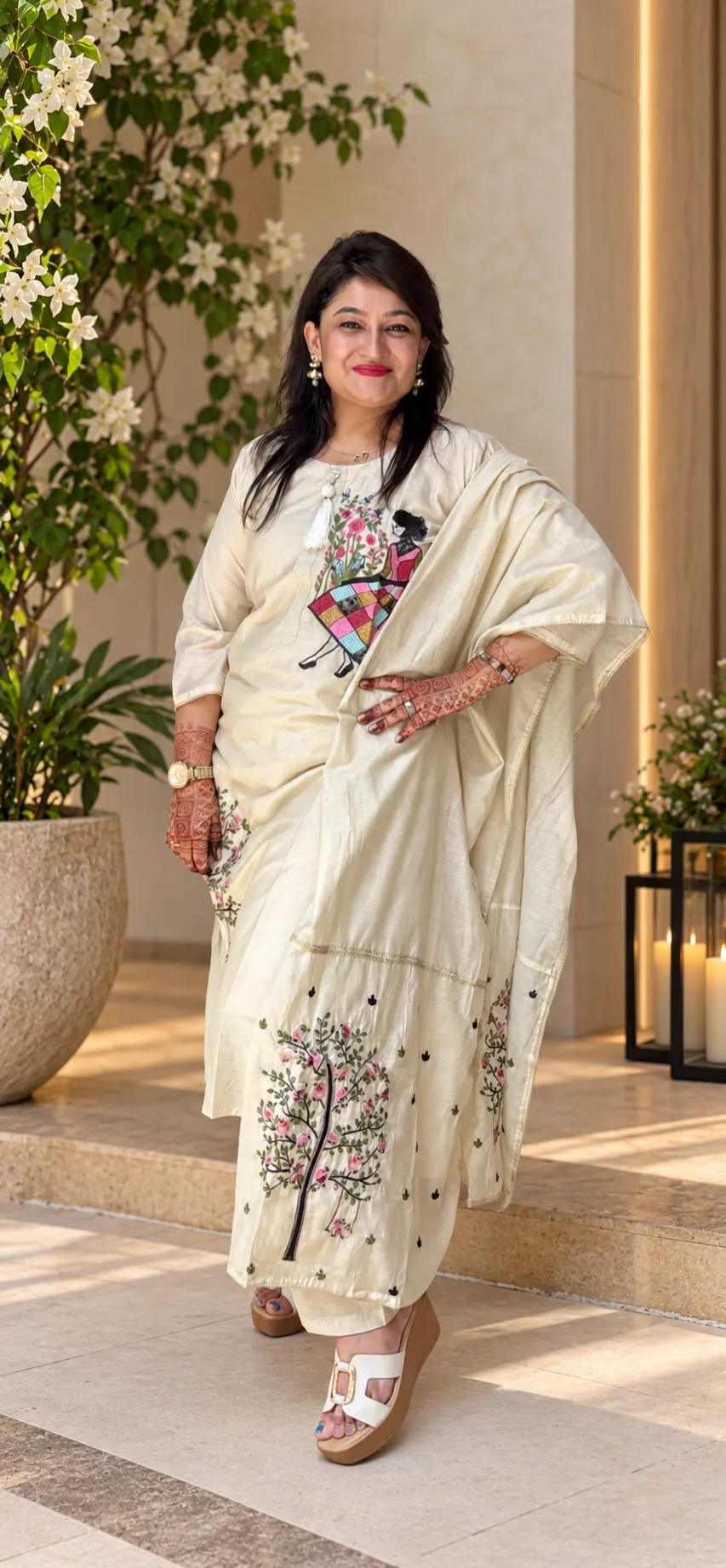 Vriksha – Woman Rejuvenating Under the Tree Dress