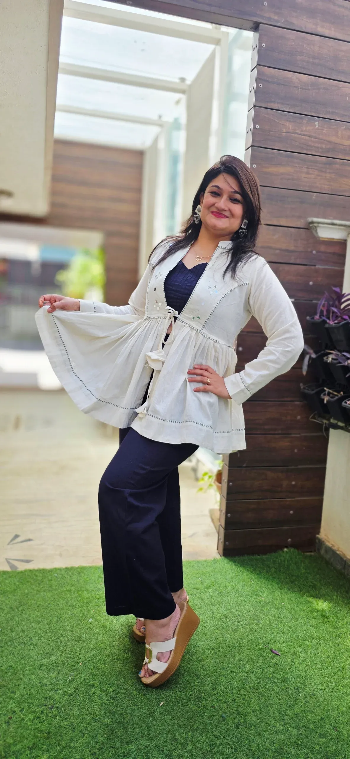 Cream Jacket Style Co-ord Set, photo 4