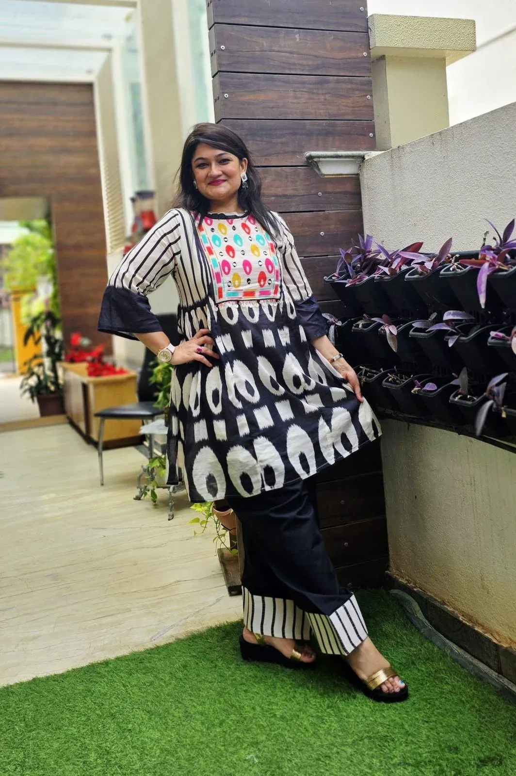Black Cotton Co-ord Set, photo 3