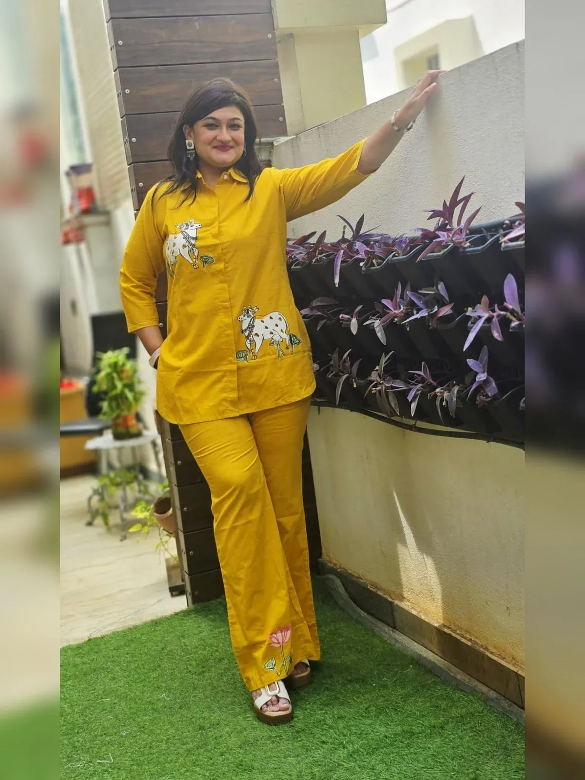 Mustard Cotton Co-ord Set, photo 5
