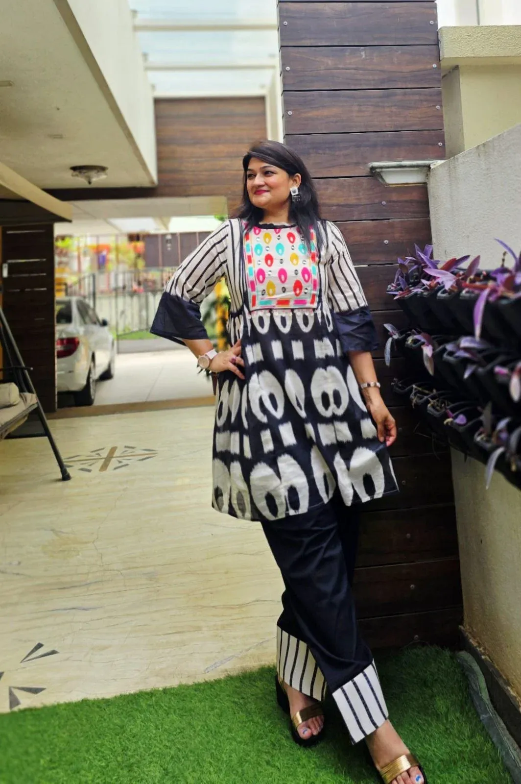Black Cotton Co-ord Set, photo 2
